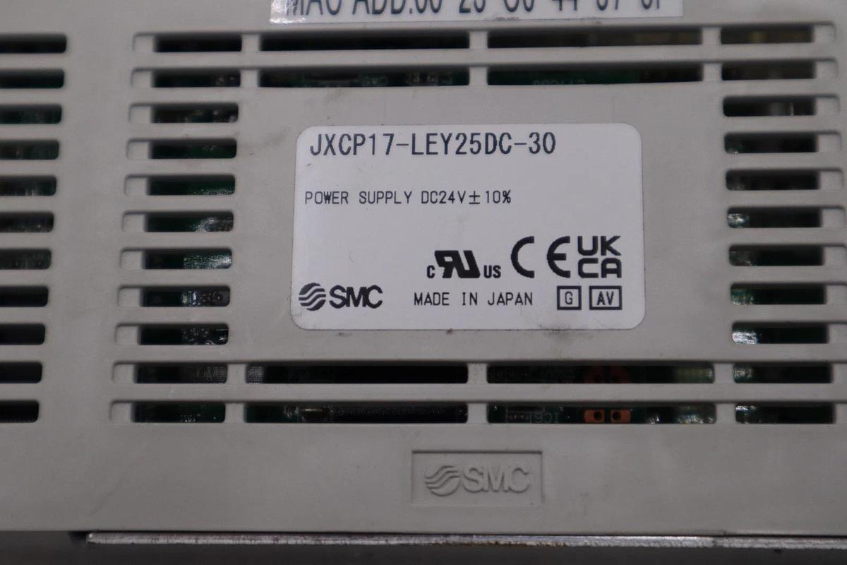 SMC JX Motor Driver JXCP17-LEY25DC-30 Power Supply STOCK H685A