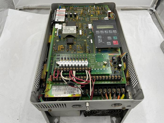 Used Allen-Bradley AC Drive, 1336S-B010-AA-EN4-HA2-L6 Series D USED S-24