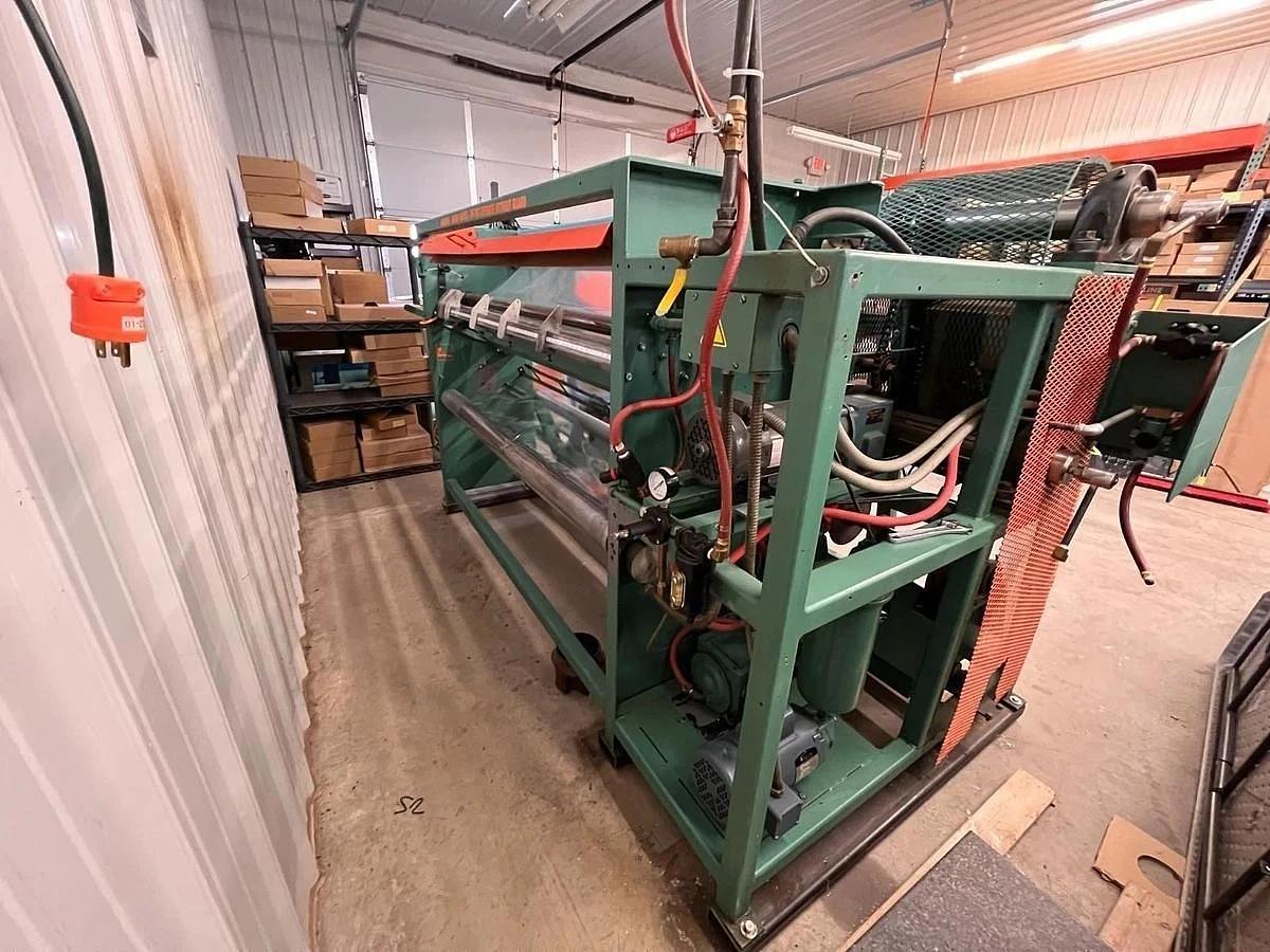 Used 60" WIDE VOORWOOD DUPLEX SLITTER REWINDER MODEL S60-18/187