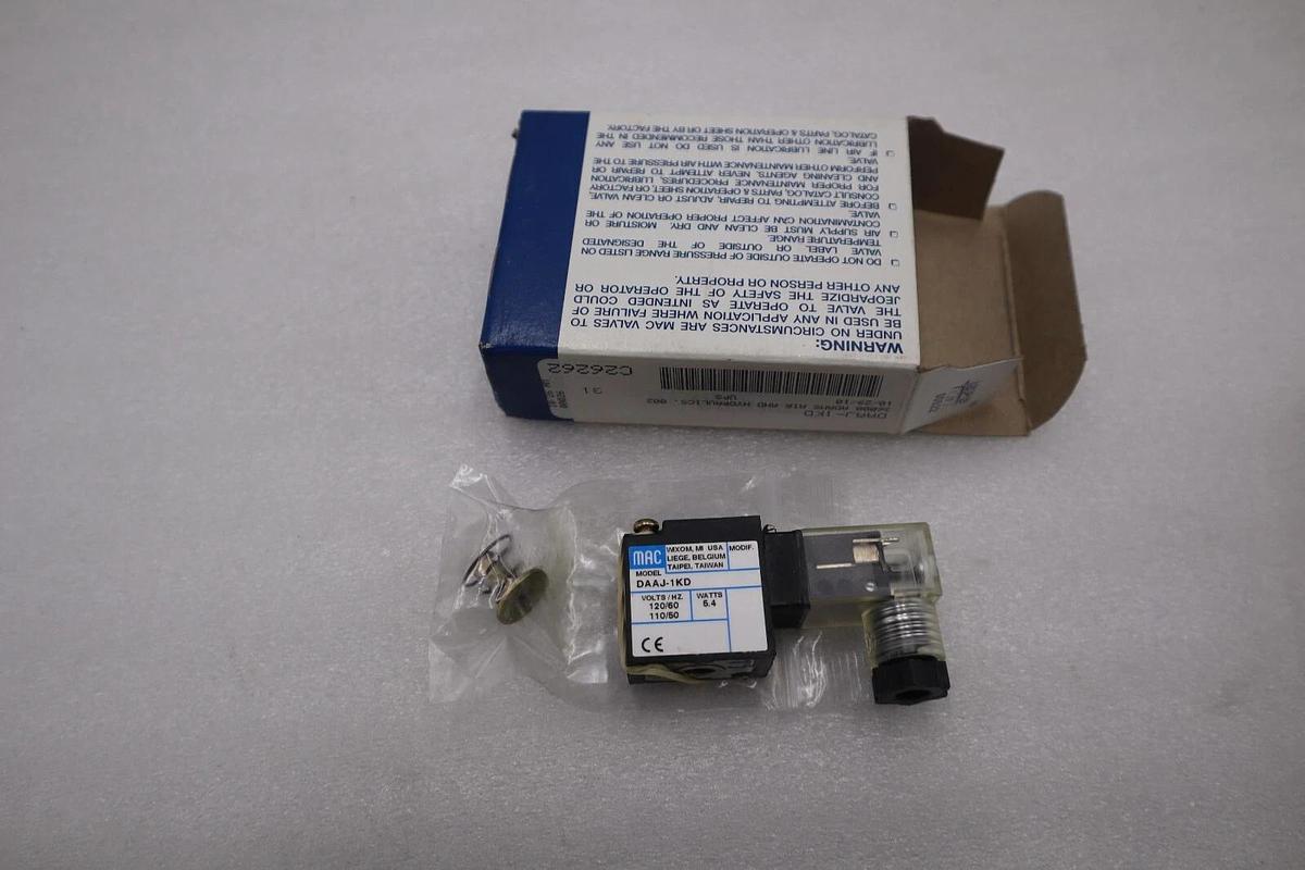 NEW OPEN BOX Mac VALVE DAAJ-1KD STOCK G930A