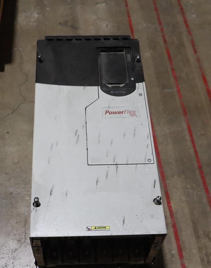 Used ALLEN BRADLEY 20G1AND125JA0NNNNN PowerFlex 755 AC Drive 100 HP - STOCK CC106