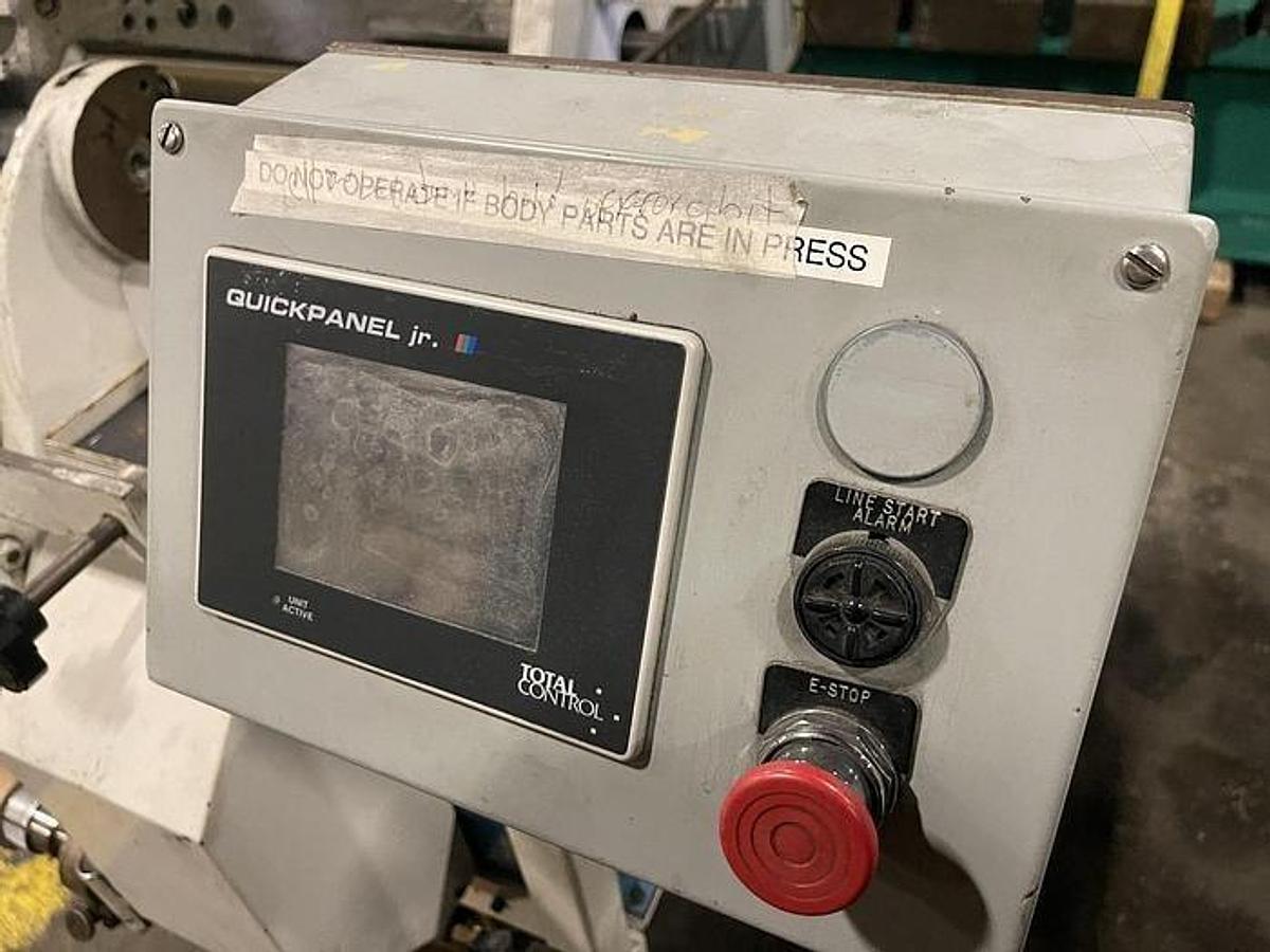 Used 45" WIDE KIDDER AUTOMATIC REWIND WITH SPLICER 24" DIAMETER