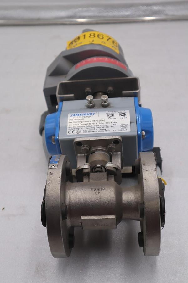 Used Jamesburry Valve Control VPVL100SR4/5BD Ser #19187791 New Open Box #3594
