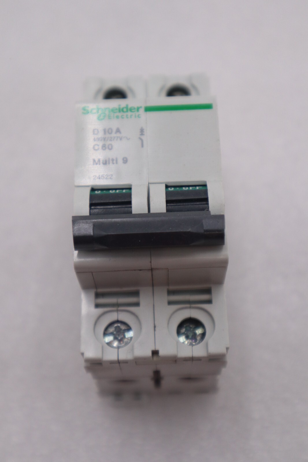 Used SCHNEIDER ELECTRIC 591942 CIRCUIT BREAKER 2 POLE 240VAC STOCK #K-2327