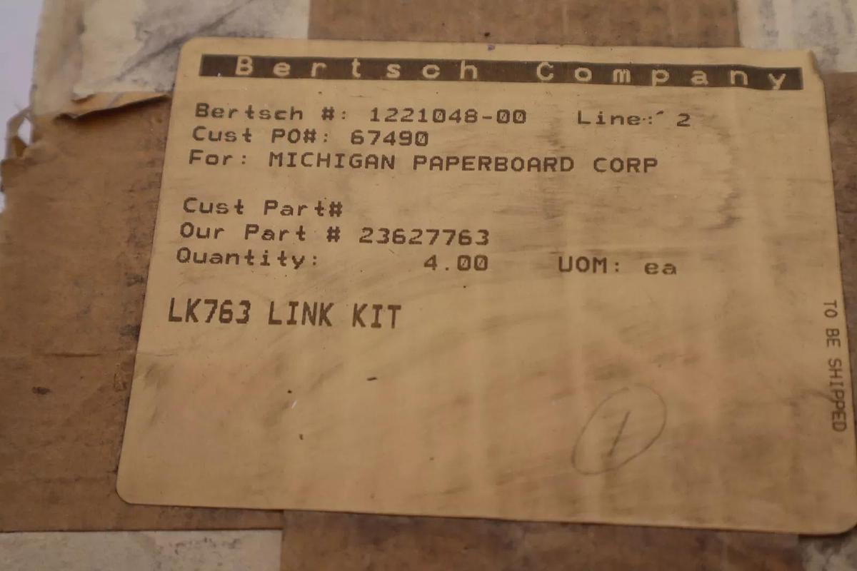 Neles-Jamesbury Linkage Kit LK763 Part No. 23627763 Line: 2  #3667