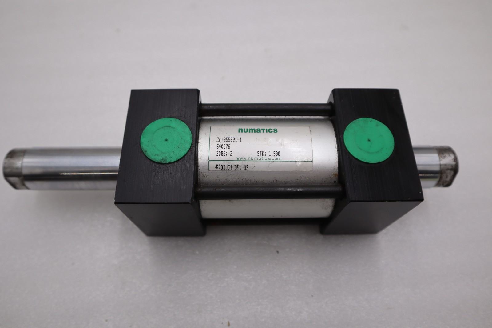 Used Numatics 640876 Pneumatic Cylinder STOCK H1265A