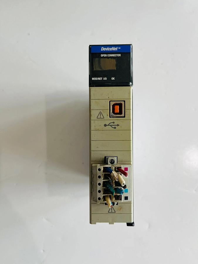 Used AB 1756-DNB D Module Communication Module Interface Module #K-851