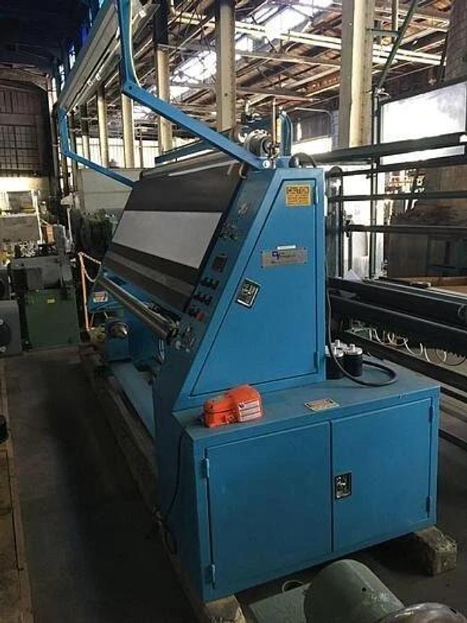 Used 88" WIDE DUNCAN TECHNOLOGIES INSPECTION REWINDER