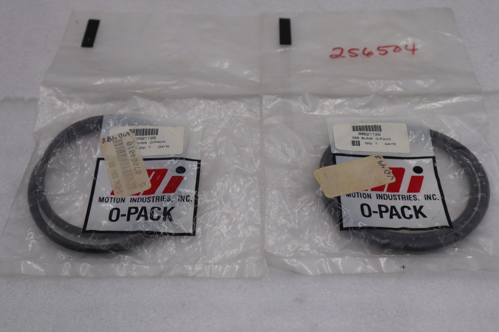 Used Motion Industries 366 Buna O-Pack O-Ring #K-2240