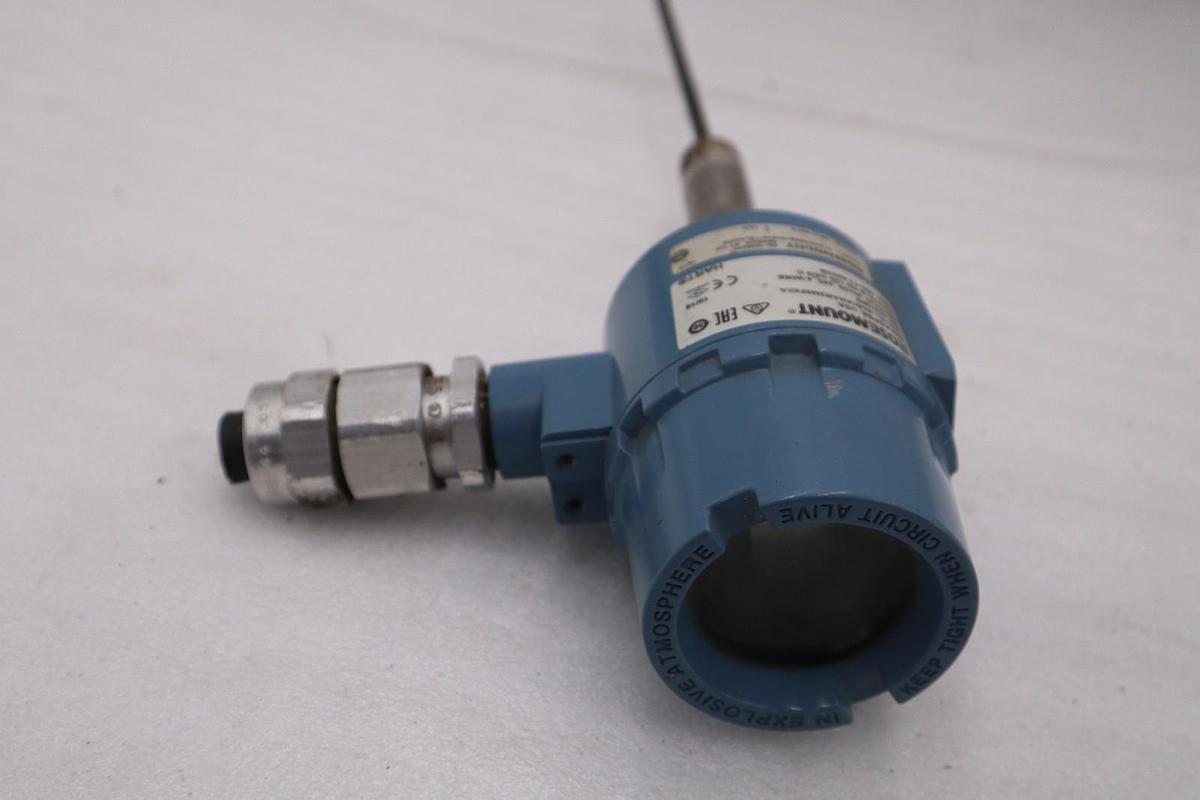 Used Rosemount 214C Temperature Sensor 214CRTSMB1S4E0077SLXAXW -50 TO 450 C #H1918