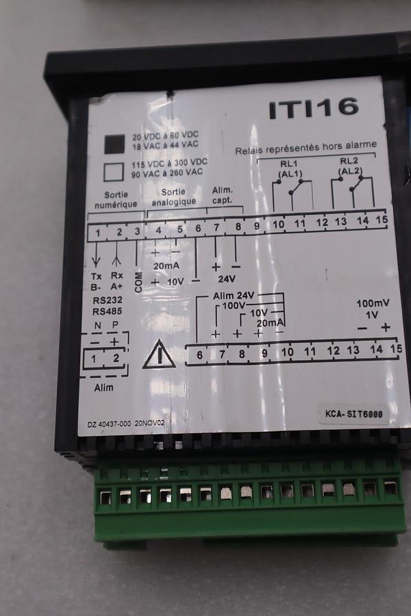 NEW AOIP ITI16 / ITI16-51FA CONTROLLER WITH PROGRAM STOCK 826A