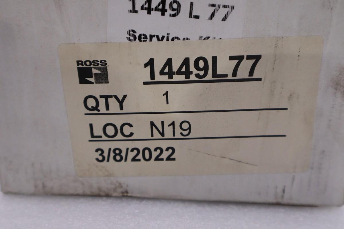 BRAND NEW ROSS CONTROLS 1449L77 VB KIT FOR D2153A5914 STOCK H204A