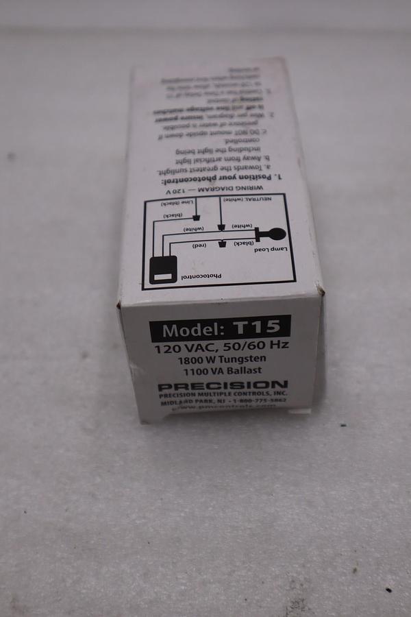Used NEW OPEN BOX PRECISION T-15 / T15 PHOTOELECTRIC SENSOR STK K2095CC