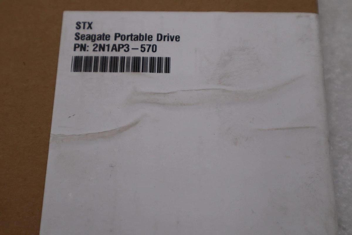 Used Seagate Portable HDD 4TB STGX4000400 DRIVE NEW STOCK GF48A