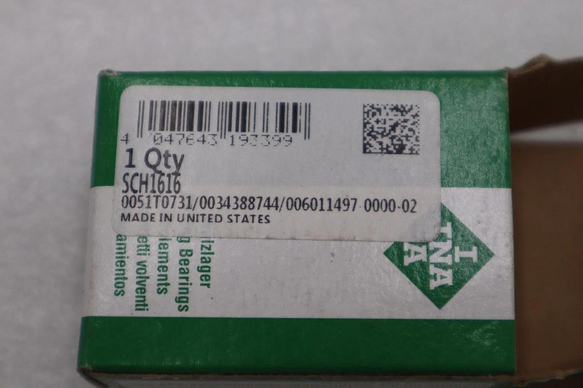 LOT OF 4 --- NEW OPEN BOX SCH1616 INA Bearing STK H1529A