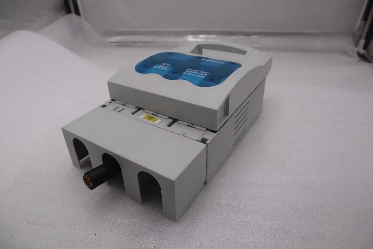 Used Wohner QCC Class J 200A 600V FUSE HOLDER STOCK 5101