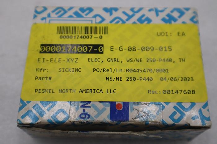 SICK WS/WE250-P440 6026268 NEW IN BOX STOCK G257A