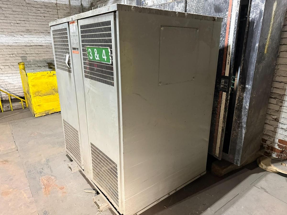 Used 750 kVA REX Manufacturing DRY TYPE Transformer HV 575V LV 480/277V
