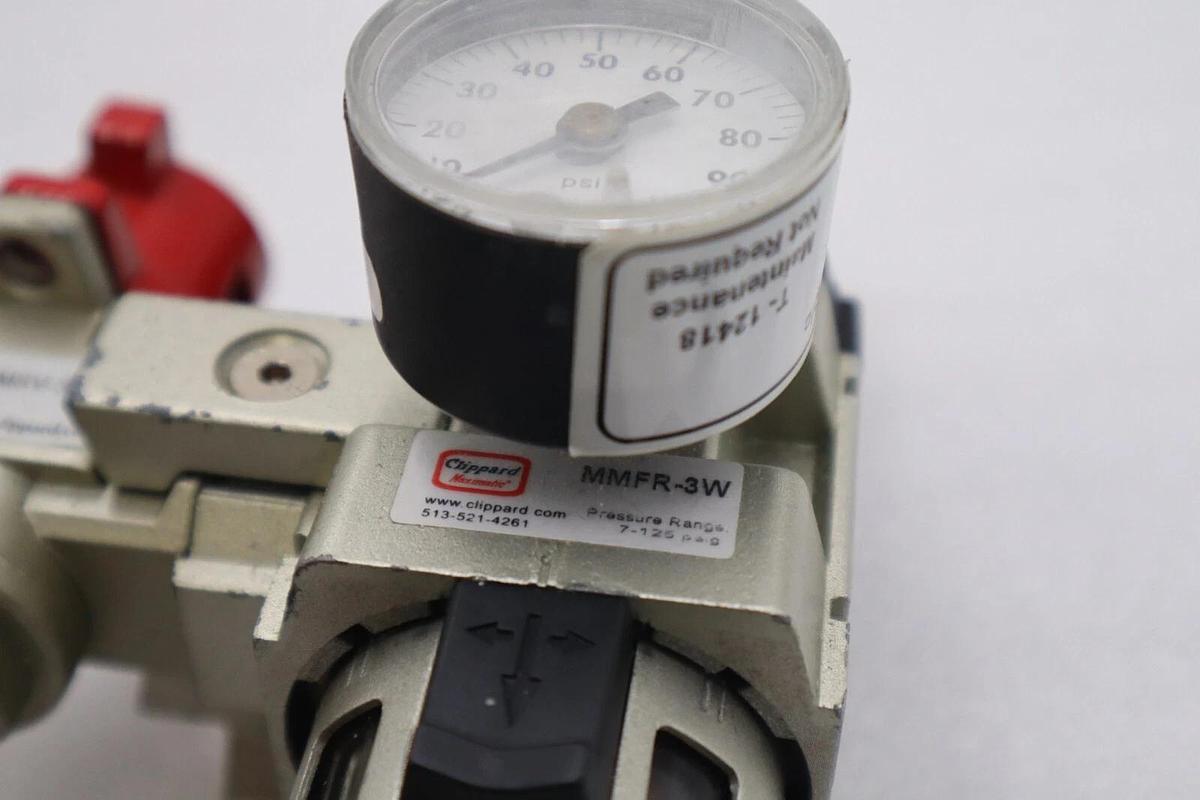 Used Clippard MMSV-3WQ 150psig Pressure Relief Valve STOCK 5318