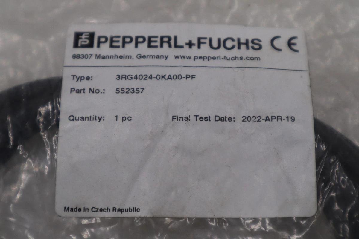 Used NEW PEPPERL & FUCHS 3RG4024-0KA00-PF / 3RG40240KA00PF SENSOR STOCK K3000CC
