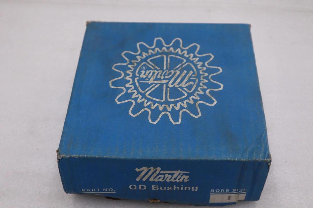 NEW IN BOX MARTIN QD BUSHING BORE SIZE 1' E STOCK GF606