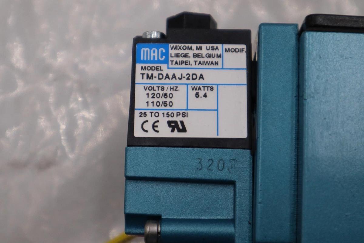 Used NEW MAC 82A.AC.000.TM.DAAP.2DA 110/120V NSNP STOCK H1458