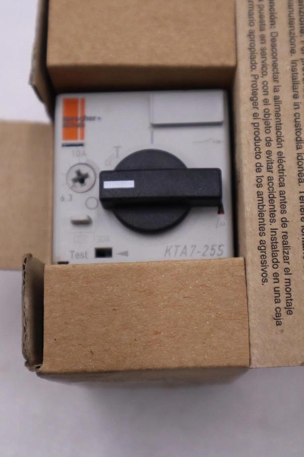 SPRECHER+SCHUH KTA7-25S-10A CIRCUIT BREAKER - NEW IN BOX - STOCK H897A