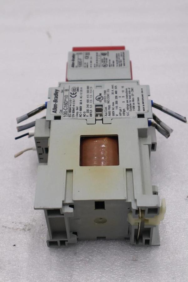 Used Allen Bradley 100S-C16DJ14C Guard Master Safety Contactor STOCK L-485-C