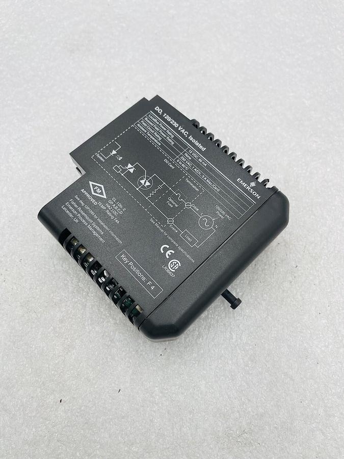 Used EMERSON DELTAV KJ3001X1-BH1 120/230VAC NSNP #K-2594