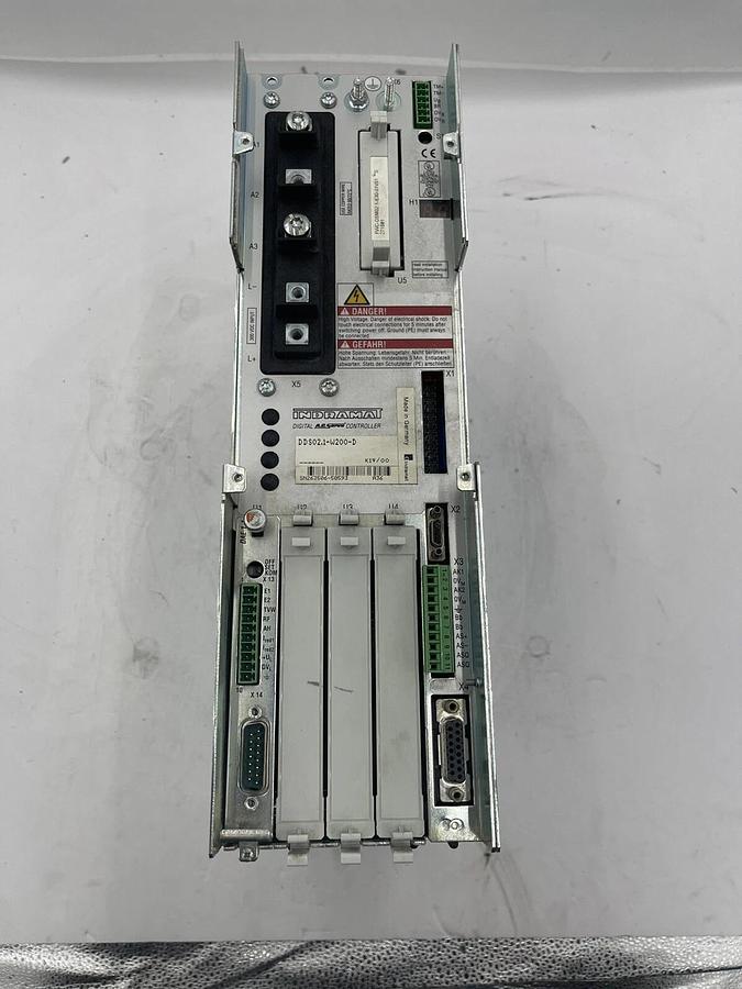 Used Indramat DDS02.1-W200-D Digital AC Servo Conroller Indramat Servo Unit 1636