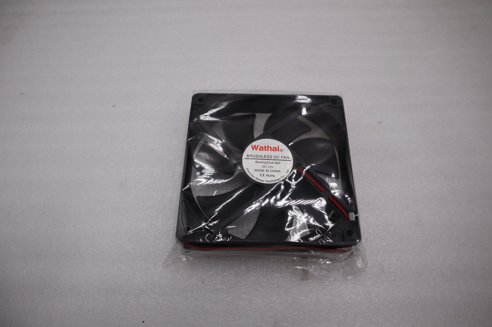 Used LOT OF 3 NEW OPEN BOX Wathai Brushless DC Fan Bearing Dual Ball DC 12V H447A