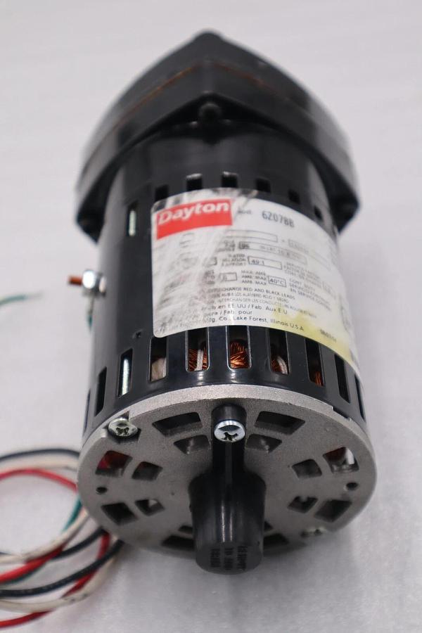 Used DAYTON 6Z07B  115V TYPE PSC OUTPUT SHAFT 1/2" STOCK 5289