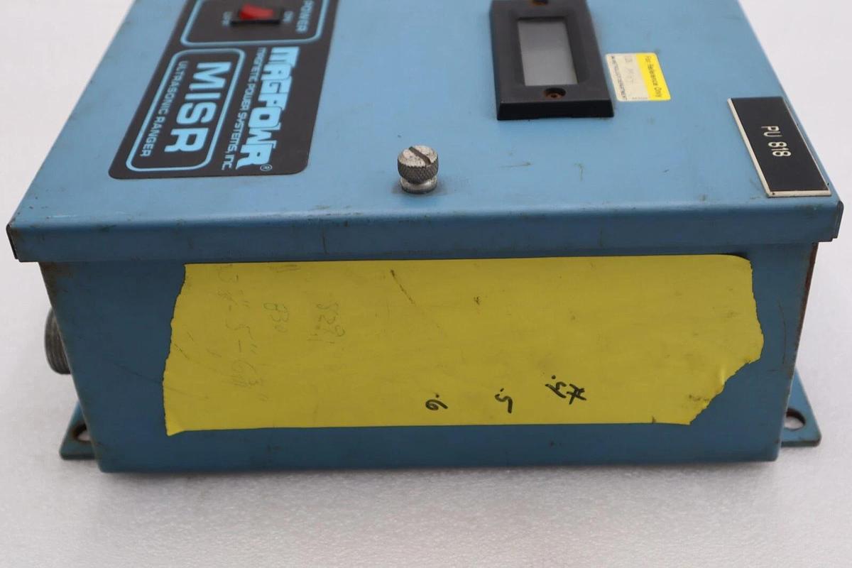 Used Magpowr Magnetic Power Systems MISR Ultrasonic Ranger PU 818 #4114