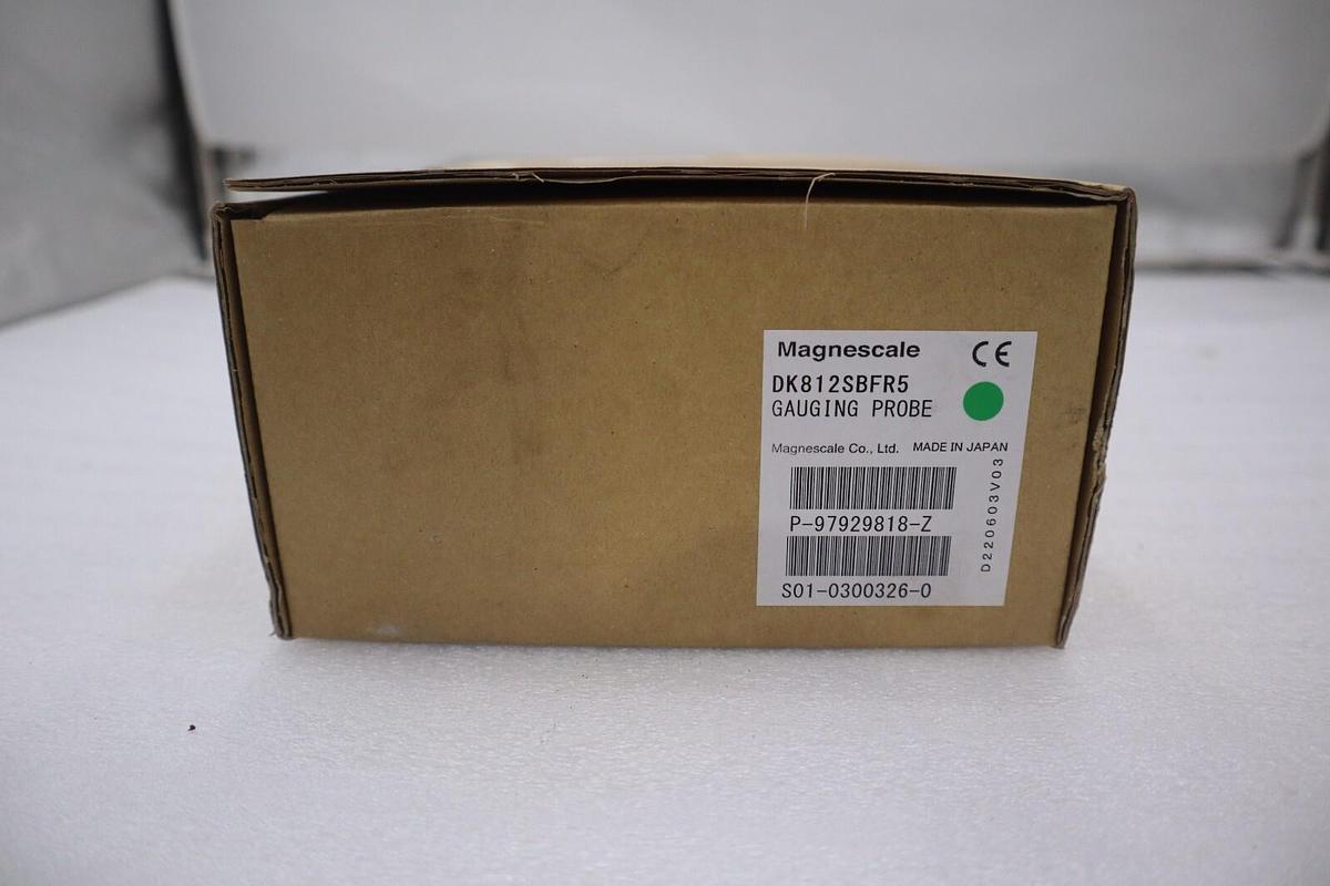 Used MAGNESCALE CO DK812SBFR5 GAUGING PROBE NEW IN BOX STOCK 600D