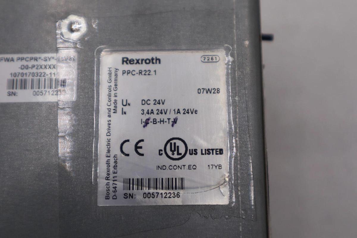 REXROTH PPC-R22.1N-T-NN-P2-NN-FW SERVO MODULE 1070170285 NEW STOCK 2306-C