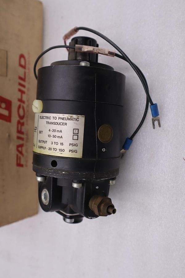 Used FAIRCHILD T-5700-4 ELECTRIC to PNEUMATIC TRANSDUCER *FREE SHIPPING* #2989CC