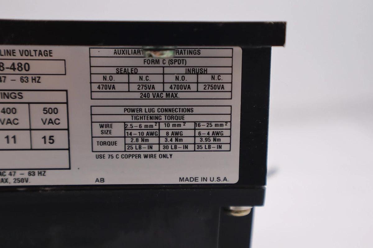 Used ALLEN BRADLEY SMC PLUS CAT 150-A24NBD SERIES B 460VAC 15HP STOCK L-479