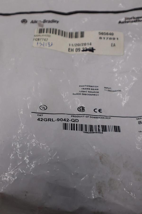 NEW ALLEN BRADLEY 42GRL-9042-QD / 42GRL9042QD STOCK G834A