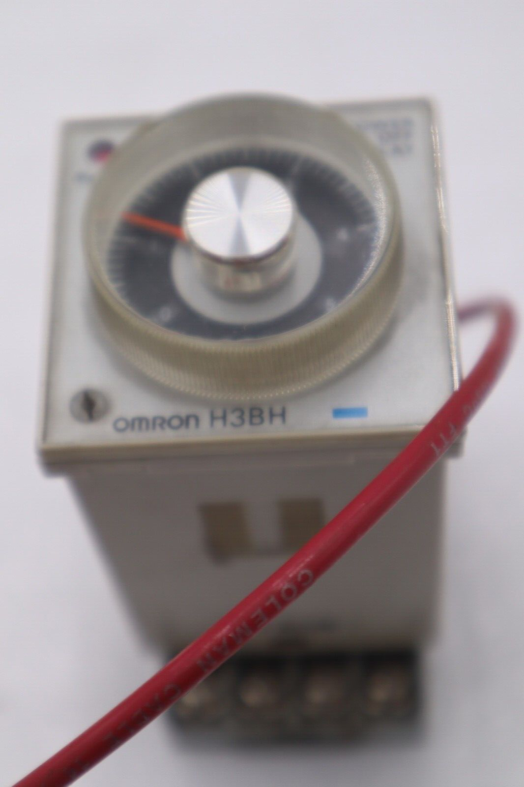 Used OMRON H3BH-8 TIMER 24 VAC 5A 250VAC 50/60HZ STOCK #K-3628