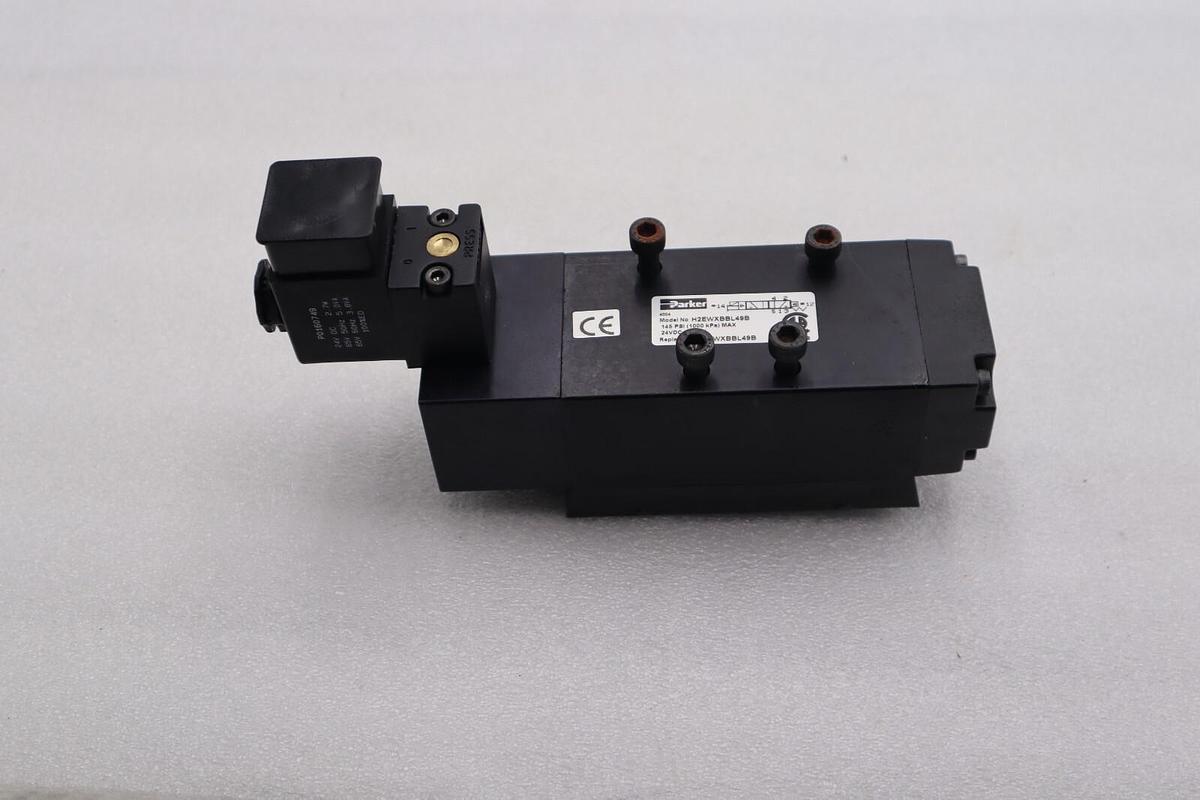 NEW Parker h2ewxbbl49b Solenoid Valve STOCK L-541