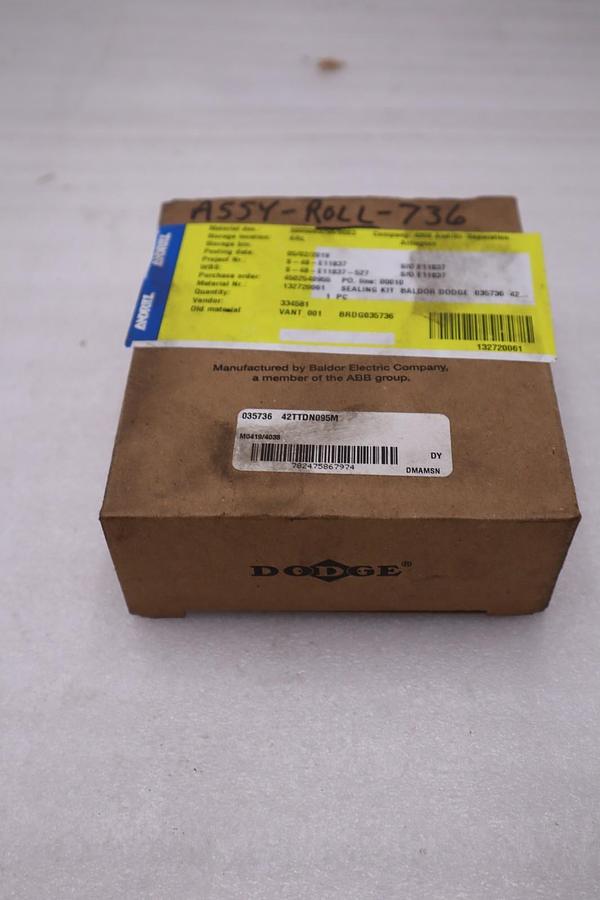 DODGE 035736 42TTDN095M SPHERICAL ROLLER BEARING SEAL KIT - STOCK GF596A