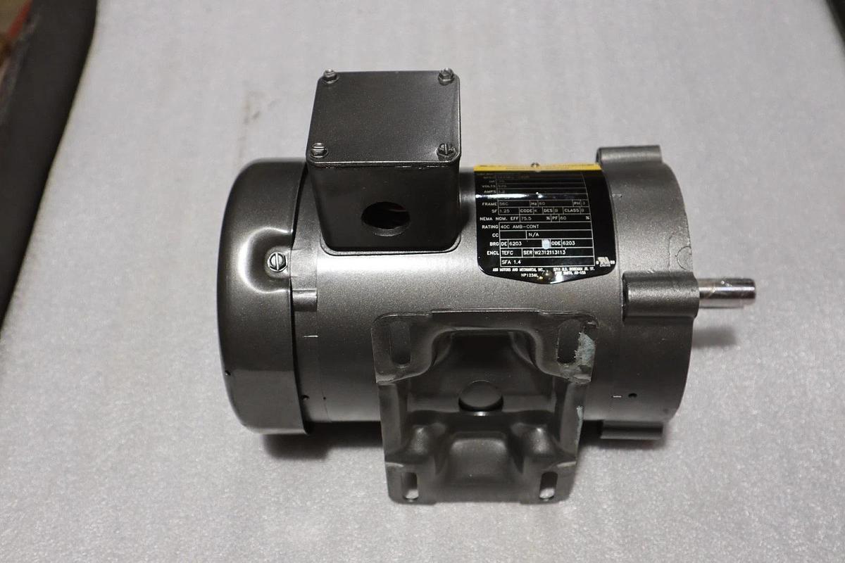 Baldor CM3542-5 Electric Motor 3/4HP 575V 1.2A 1725RPM - STOCK SGF67
