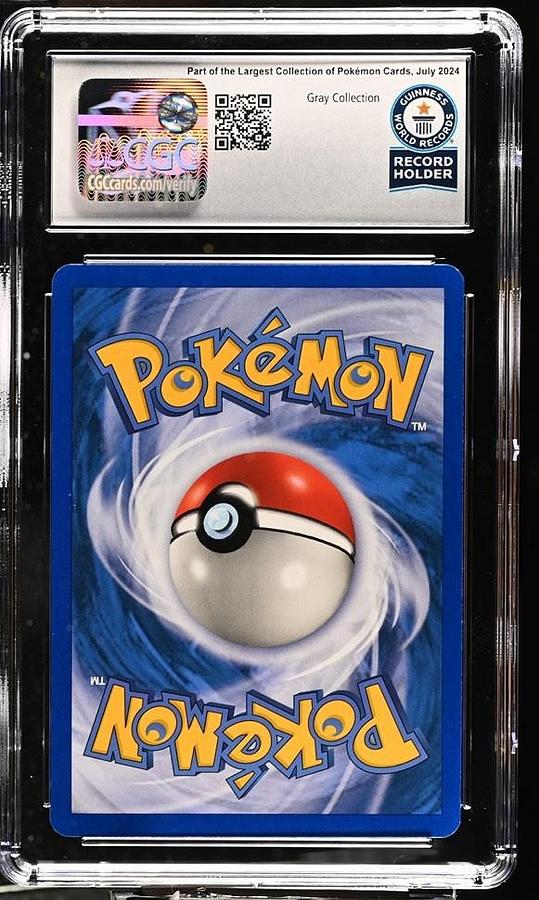 Used 2002 Pokemon Promo Magmar Black Star Promo - #44 CGC WORLD RECORD 1/1 GUINNESS