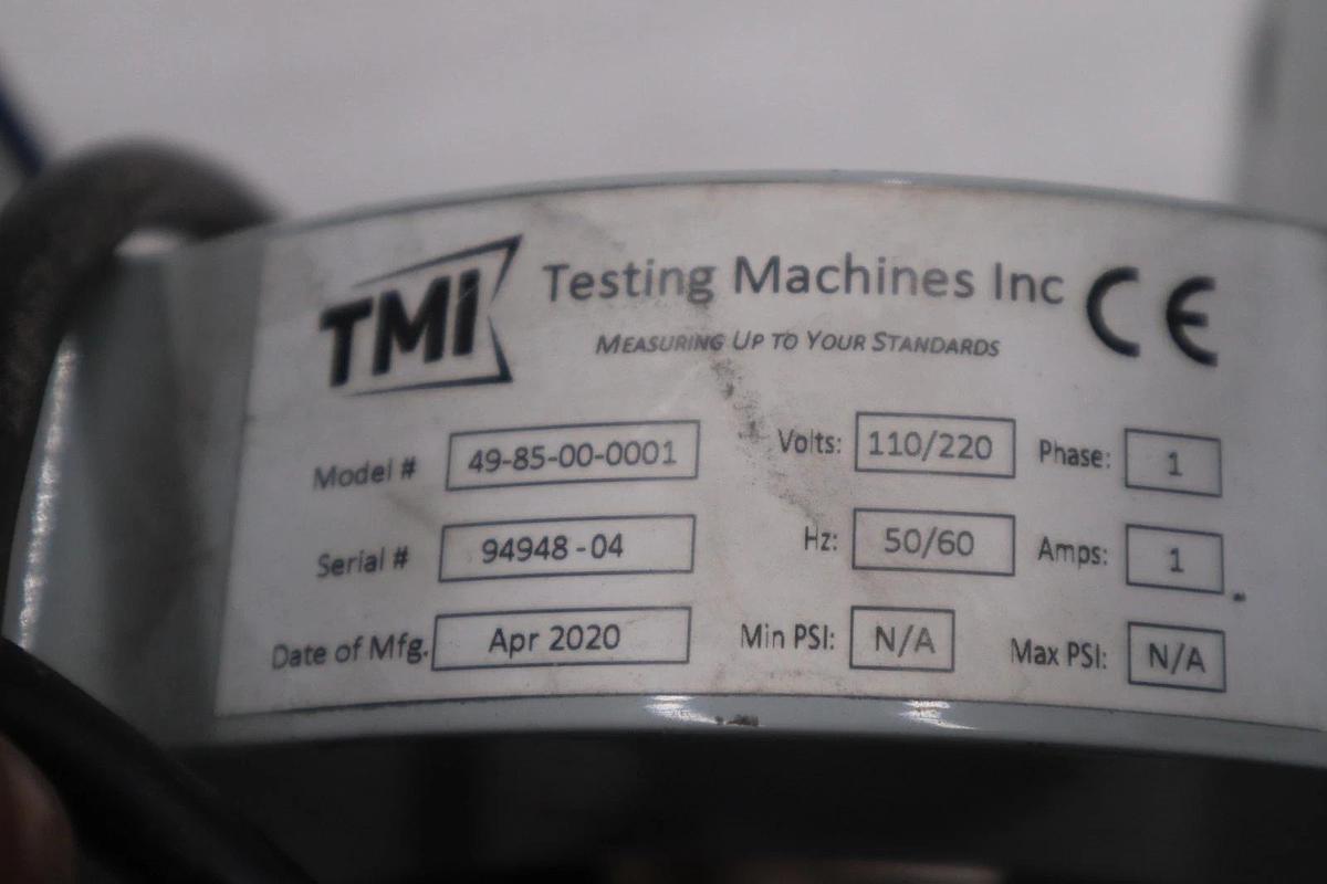 Used TMI DIGITAL BENCH MICROMETER TESTING MACHINE MODEL 49-85-00-0001 MFG. 2020 #CC68
