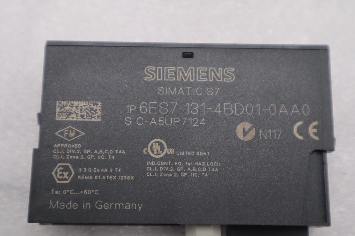 LOT OF 4 - NEW Siemens 6ES7 131-4BD01-0AA0 Digital Input Module STOCK L-394-C