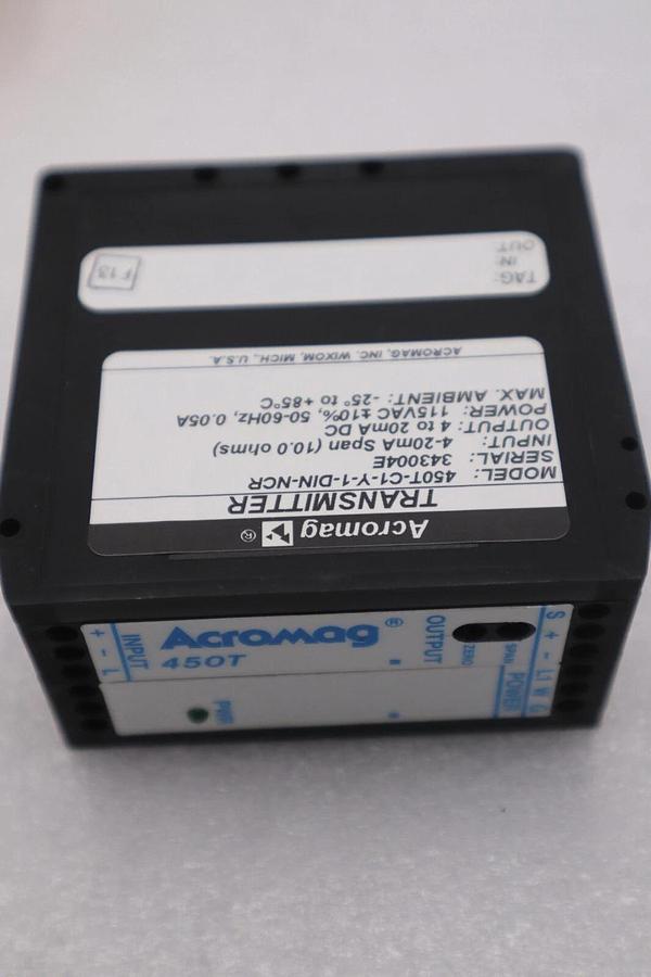 ACROMAG 450T-C1-Y-1-DIN-NCR / 450TC1Y1DINNCR (NEW) STOCK G567A