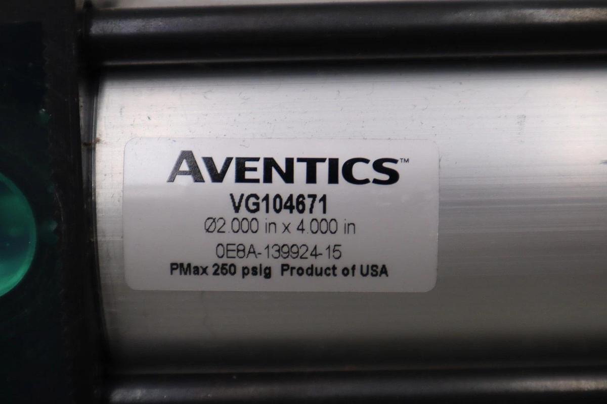 Used NEW NUMATICS VG104671 PMAX 250PSIG CYLINDER STOCK H1305