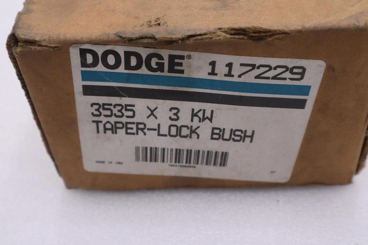 Used Dodge 117229 3535 X 3 KW TAPER LOCK BUSH - STOCK GF559
