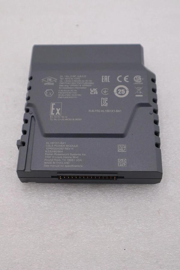 Used EMERSON DELTAV KL1501X1-BA1 CSLS POWER MODUEL KL15011X1BA1 12P6020X062 #K-163-C