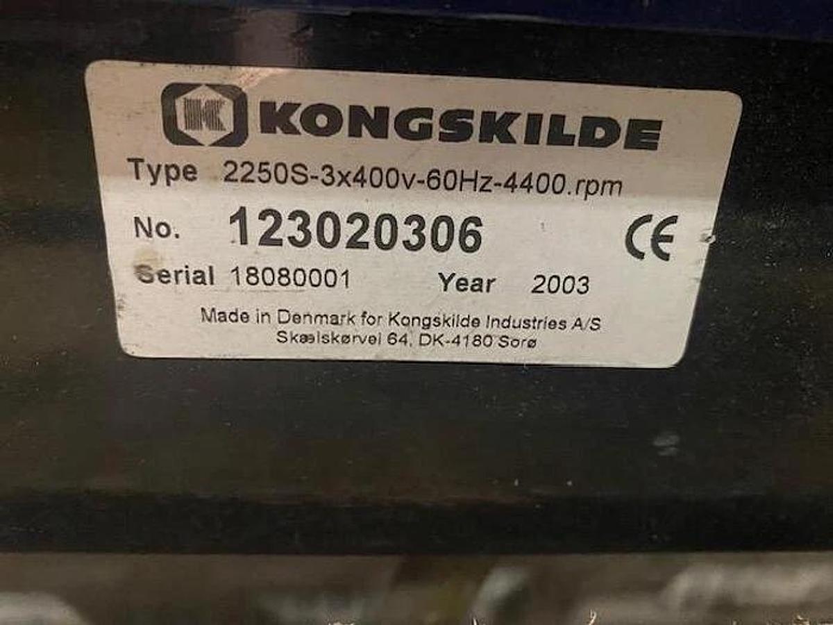 Used KONGSKILDE MULTIAIR 2150 HIGH PRESSURE BLOWER